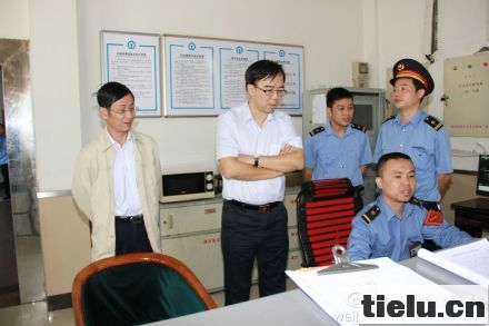 南昌铁路局书记视察九江车务段